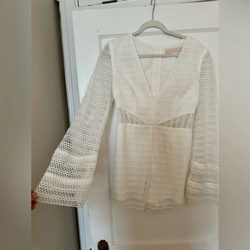 Keepsake White Romper - Picture 4 of 6